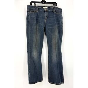 Vintage‎ Levis 545 Low Bootcut Jeans Womens 16M Blue  Denim Classic Y2K